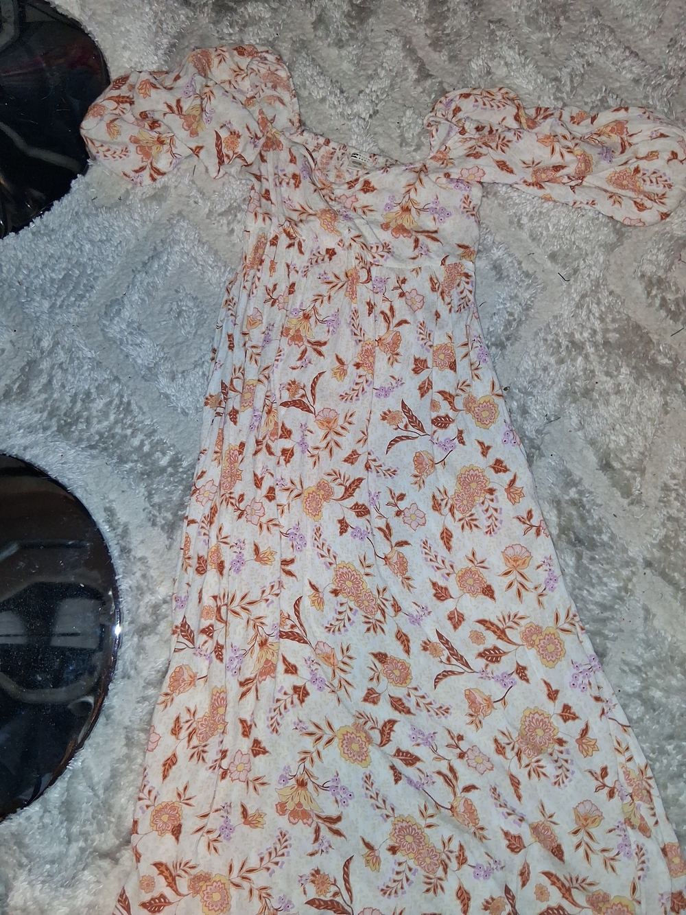 Lovely Floral Maxi Dress